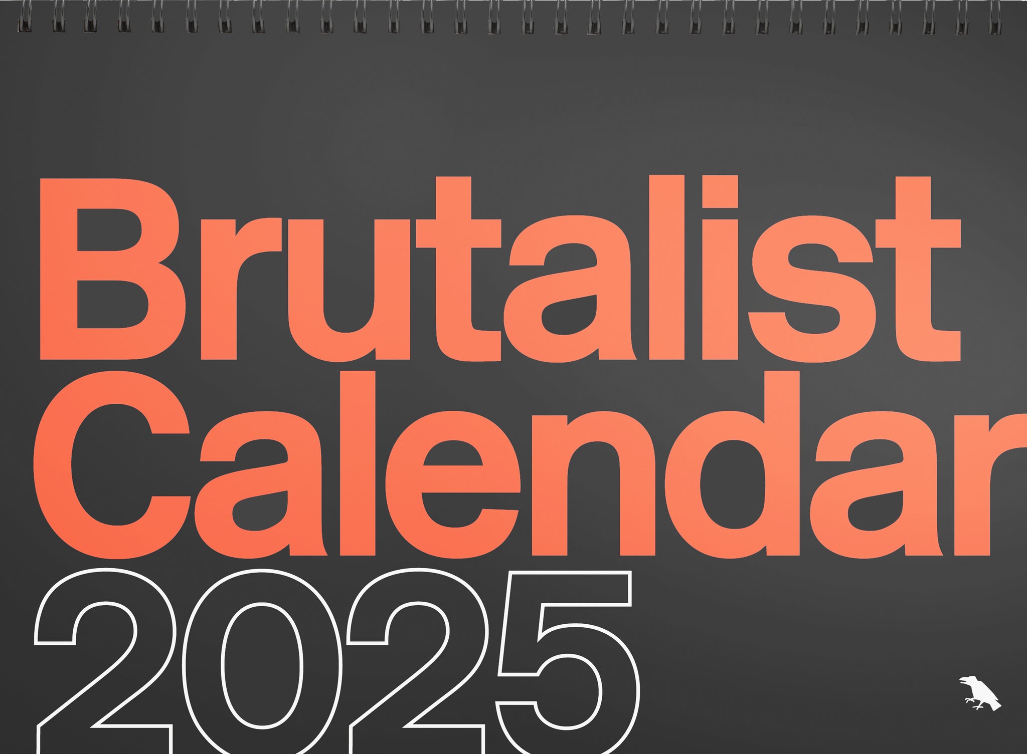 Brutalist Calendar 2025 cover