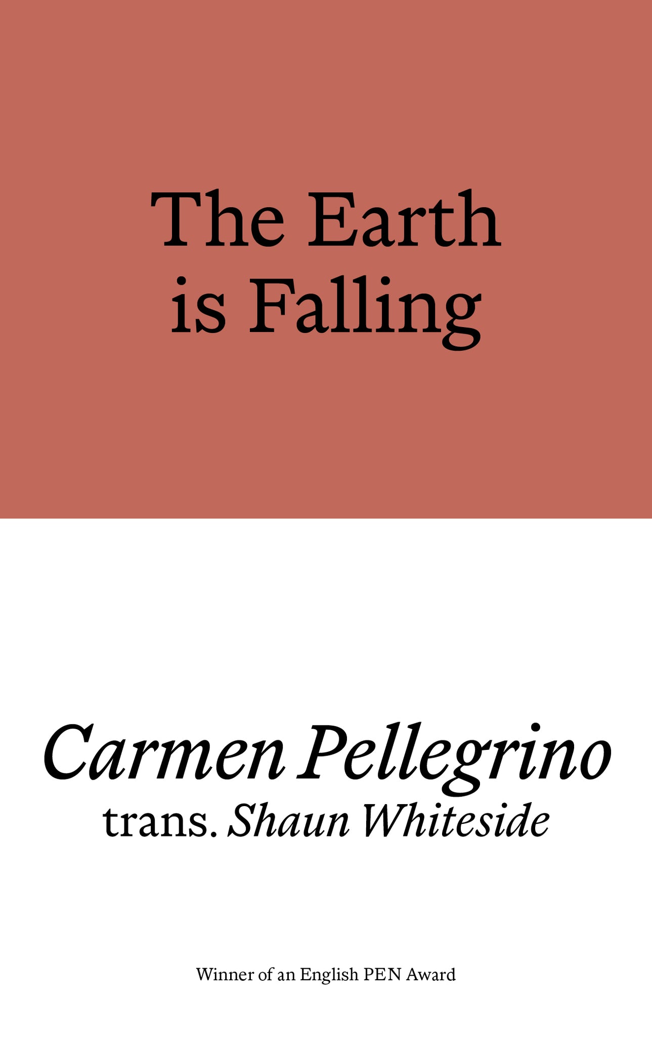 Earth is Falling, the cover