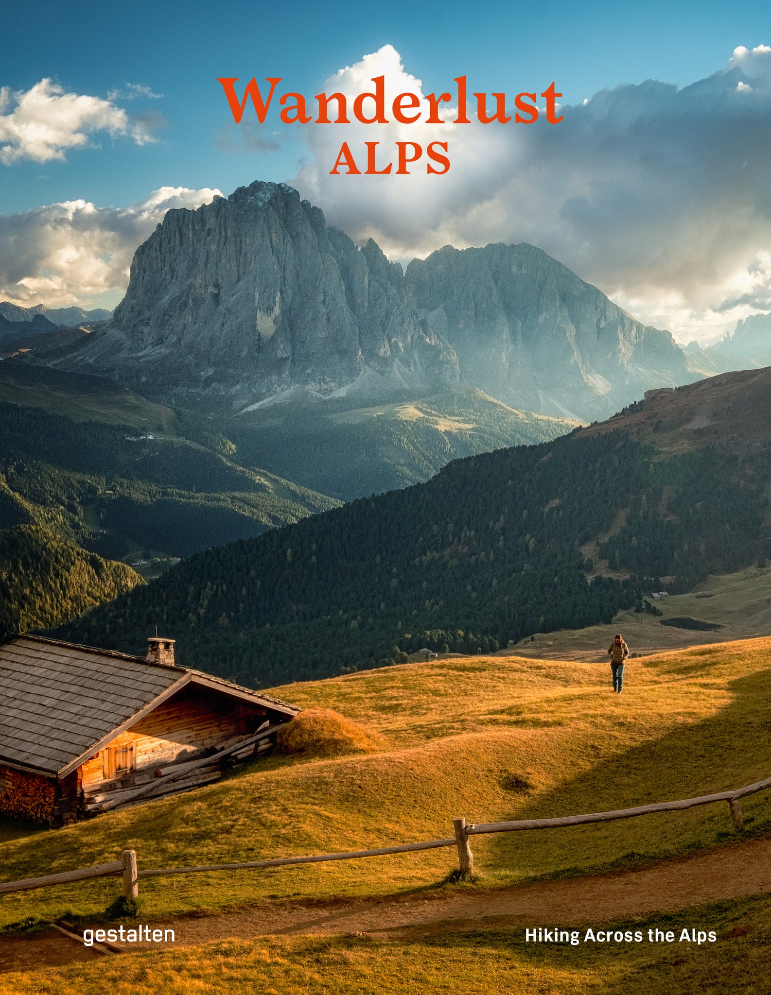 Wanderlust Alps: Hiking Across The Alps cover