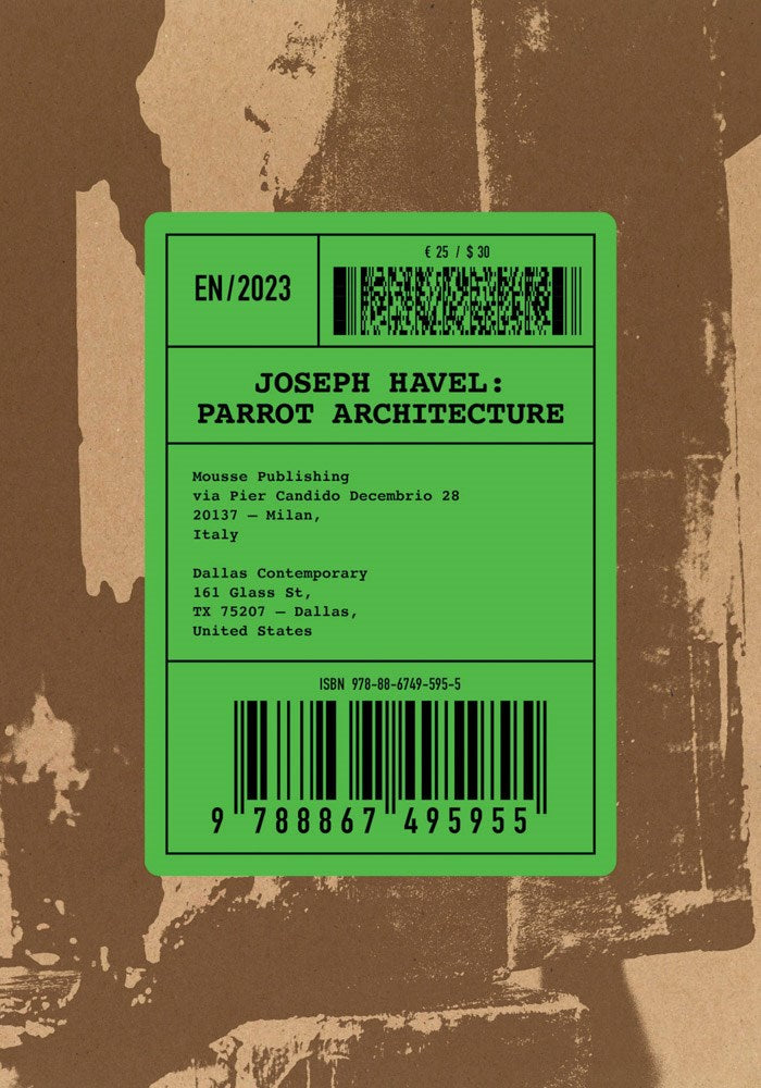 Joseph Havel: Parrot Architecture cover