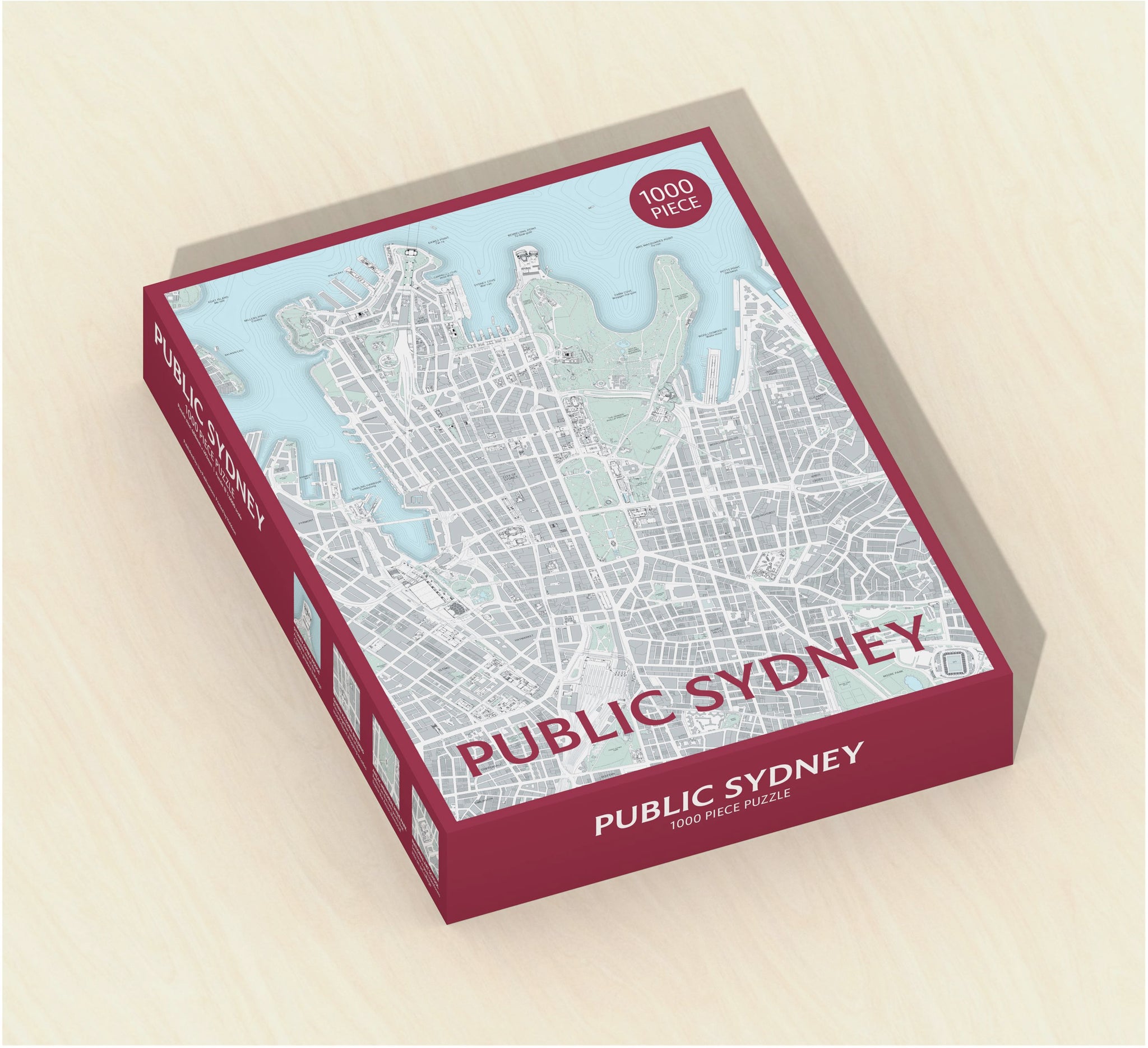 Public Sydney: 1000 Piece Puzzle cover