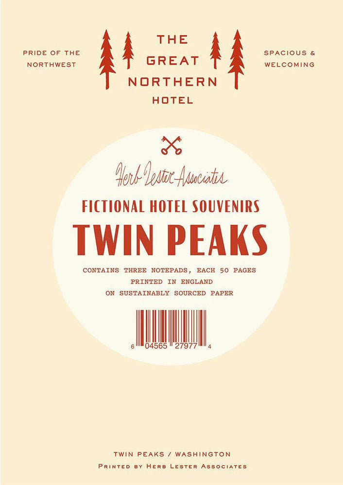Great Northern Hotel Notepad (Twin Peaks) cover