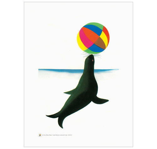 Bruno Munari Seal Poster cover