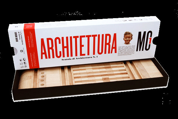 Architecture Box MC1 - new edition. Bruno Munari cover