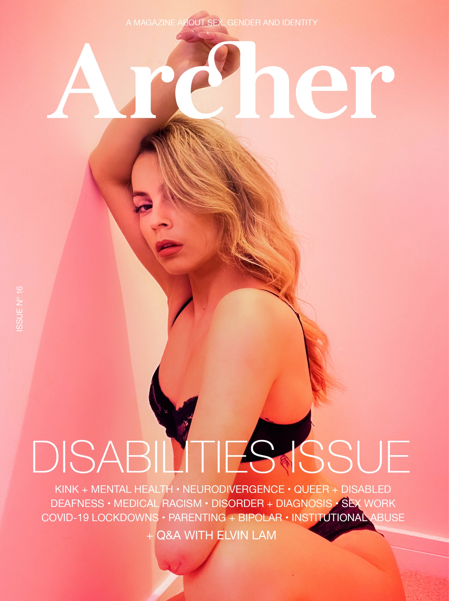 Archer Magazine 16: the Disabilities Issue (30% discount) cover