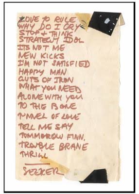 Jon Campbell: Setlist cover