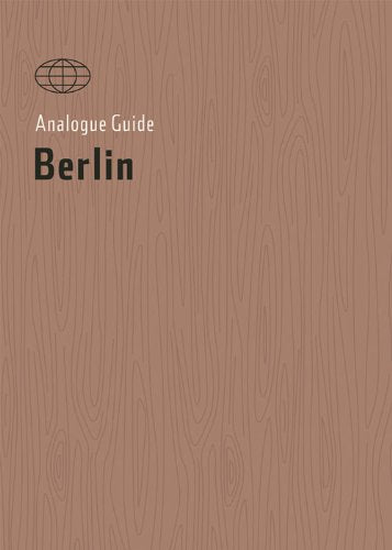 Analogue Guide: Berlin cover