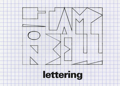 Jon Campbell: Lettering cover