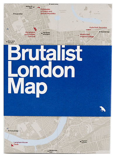 Brutalist London Map old edition cover