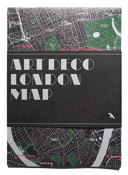 Art Deco London Map cover