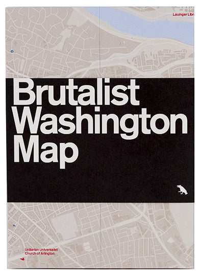 Brutalist Washington Map cover