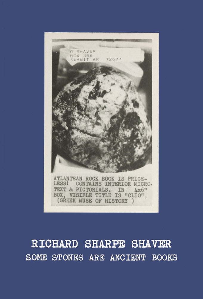 Richard Sharpe Shaver: Some Stones Are Ancient Books cover
