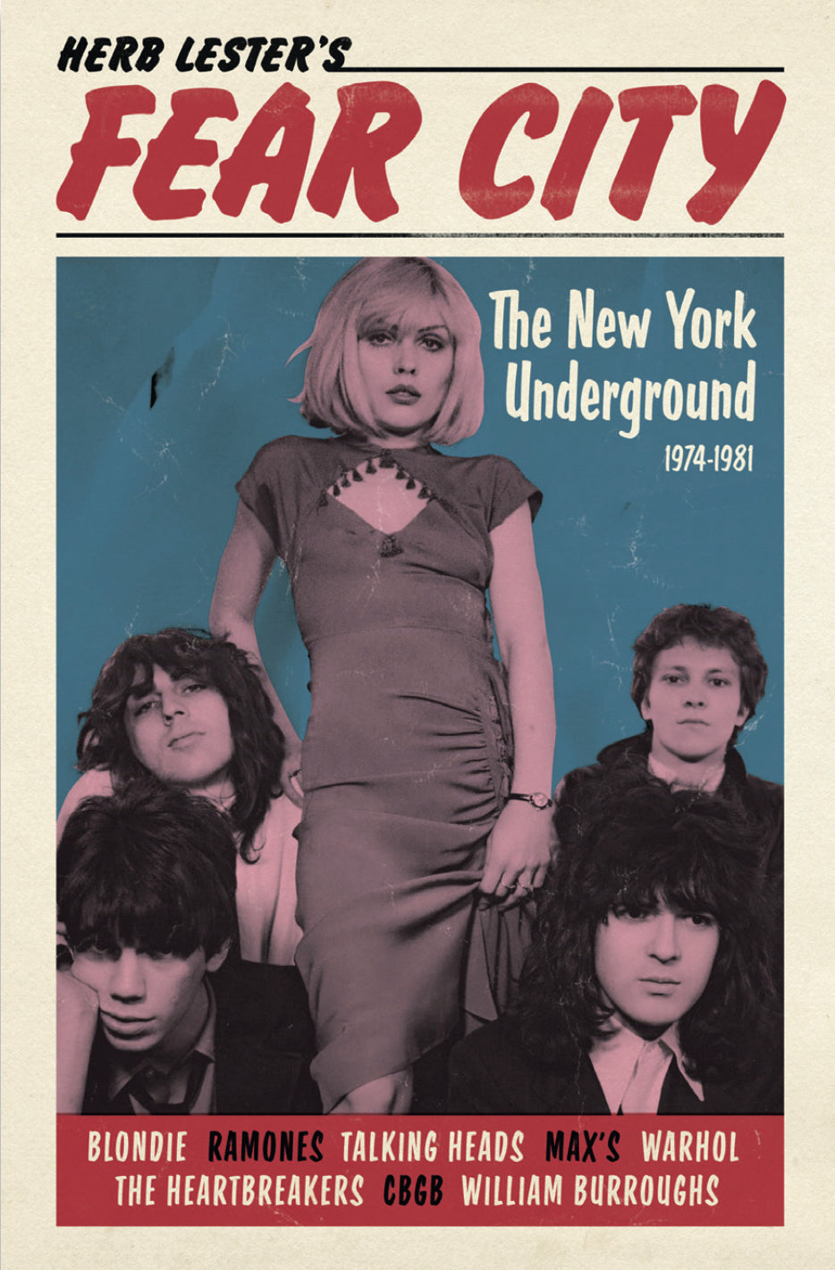 Fear City: The New York Underground, 1974-1981 cover