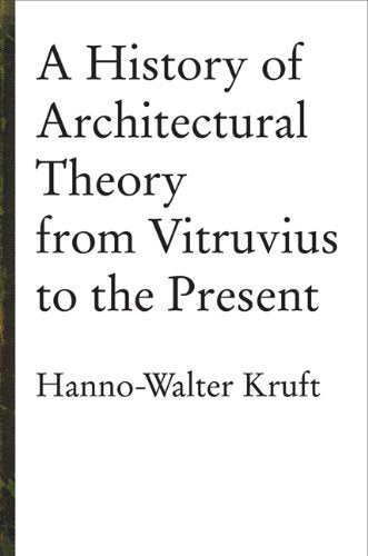 History of Architectural Theory, A cover