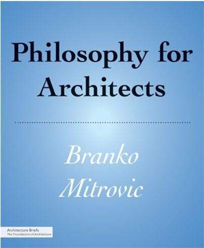 Philosophy for Architects cover
