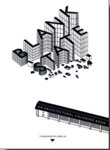 Blank State: An Architectural Coloring Book cover