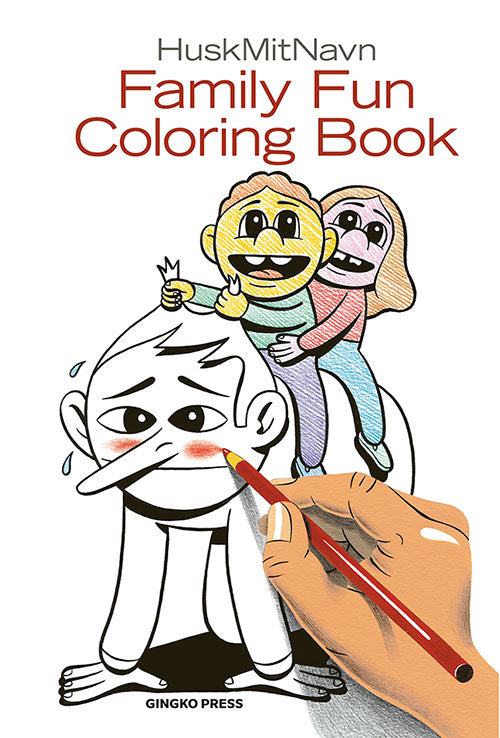 Family Fun Coloring Book, the cover