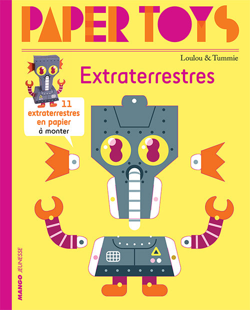 Paper Toys: Aliens (11 Paper Aliens to Build) cover