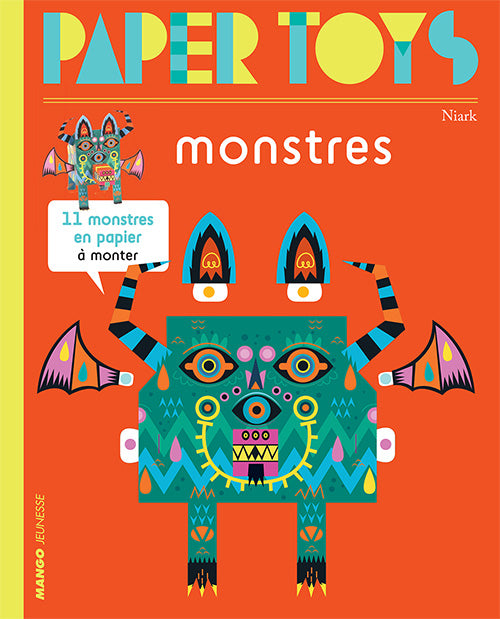 Paper Toys: Monsters V2 (11 Paper Monsters to Build) cover
