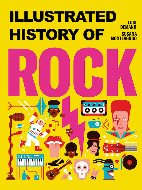 Illustrated History of Rock & Roll cover