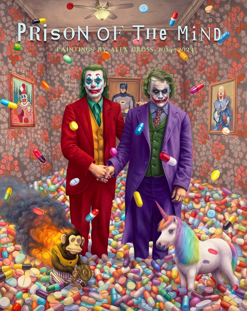 Prison of the Mind: Paintings by Alex Gross 2014-2023 cover