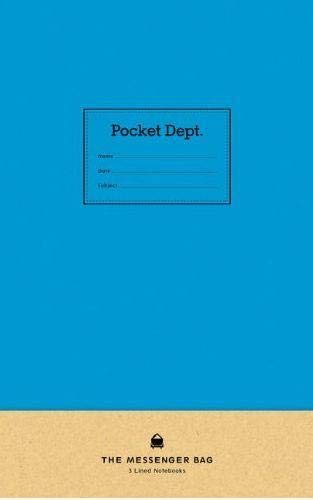 Pocket Department: Messenger Bag Notebook Set cover