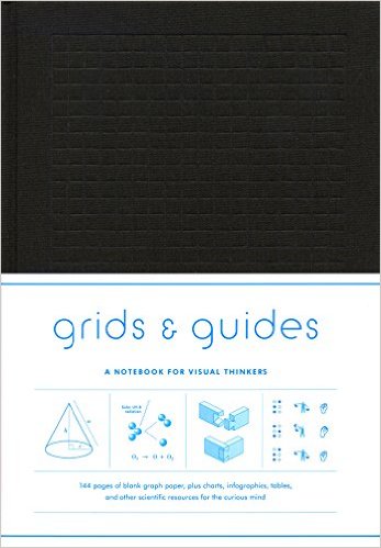 Grids & Guides (Black): A Notebook for Visual Thinkers cover