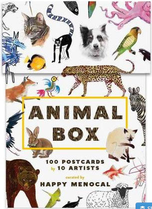 Animal Box postcards cover