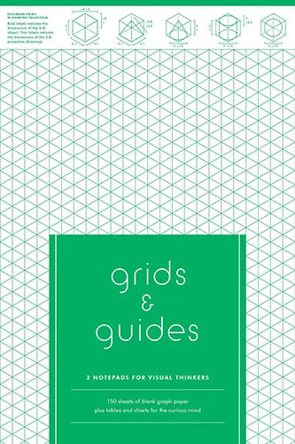 Grids & Guides Notepads: 3 Notepads for Visual Thinkers cover