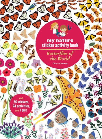 Butterflies of the World (My Nature Sticker Activity Book) cover
