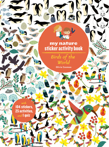 Birds of the World (My Nature Sticker Activity Book) cover