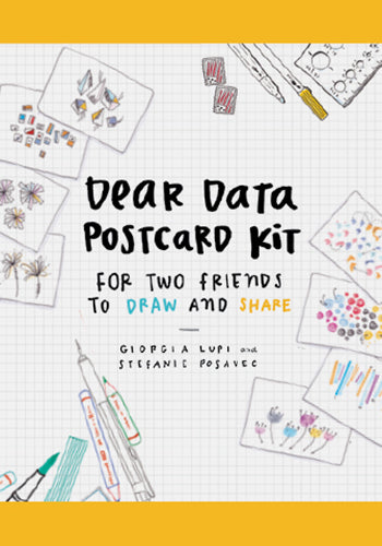 Dear Data Postcard Kit cover