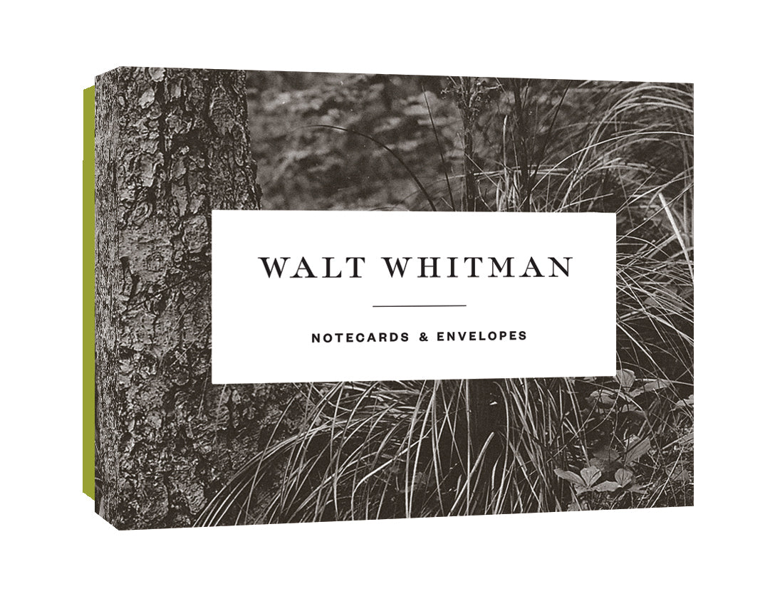 Walt Whitman Notecards cover
