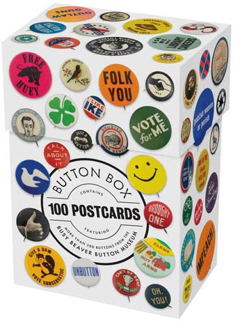 Button Box: 100 Postcards cover