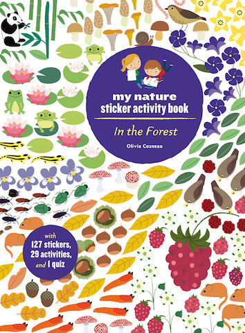 In the Forest: My Nature Sticker Activity Book cover