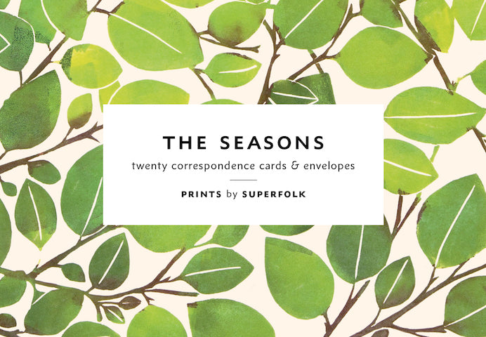 Seasons Note Cards, the cover
