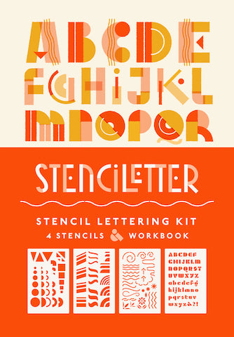 Stenciletter: Stencil Lettering Kit cover