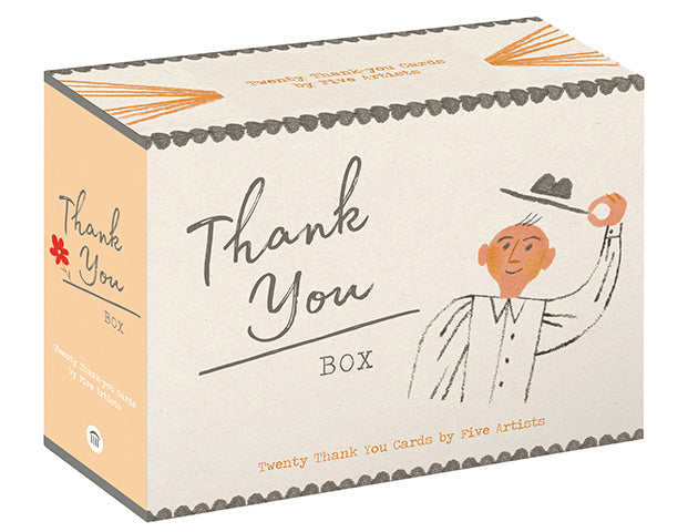 Thank You Box: Twenty Thank You Cards by 5 Artists cover