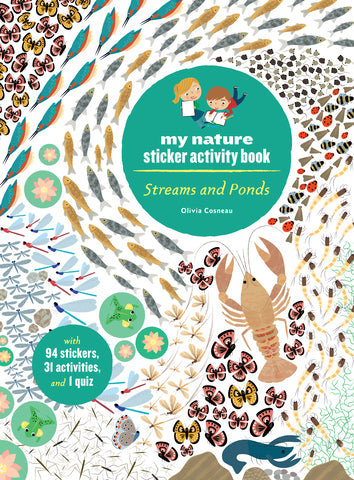 Streams and Ponds (My Nature Sticker Activity Book) cover