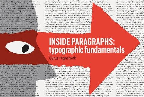 Inside Paragraphs: Typographic Fundamentals cover