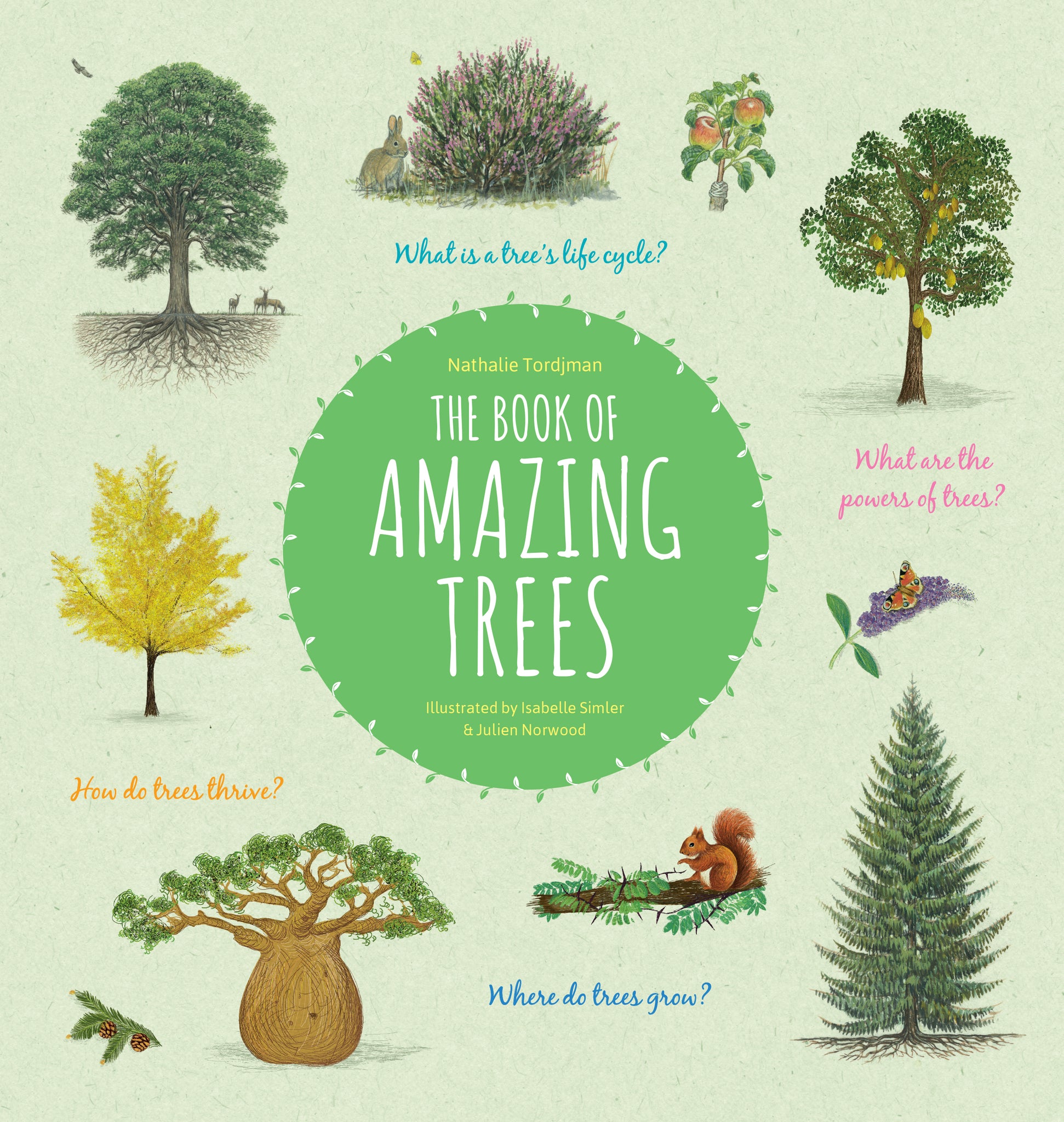 Book of Amazing Trees, the cover