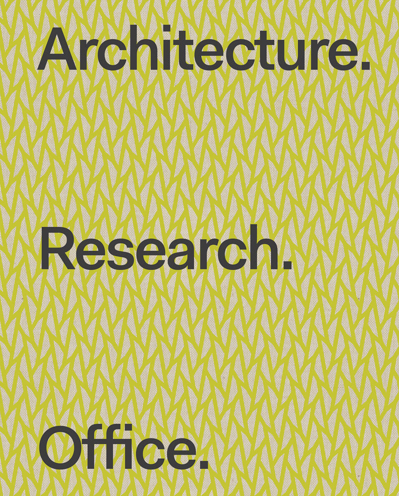 Architecture. Research. Office. cover