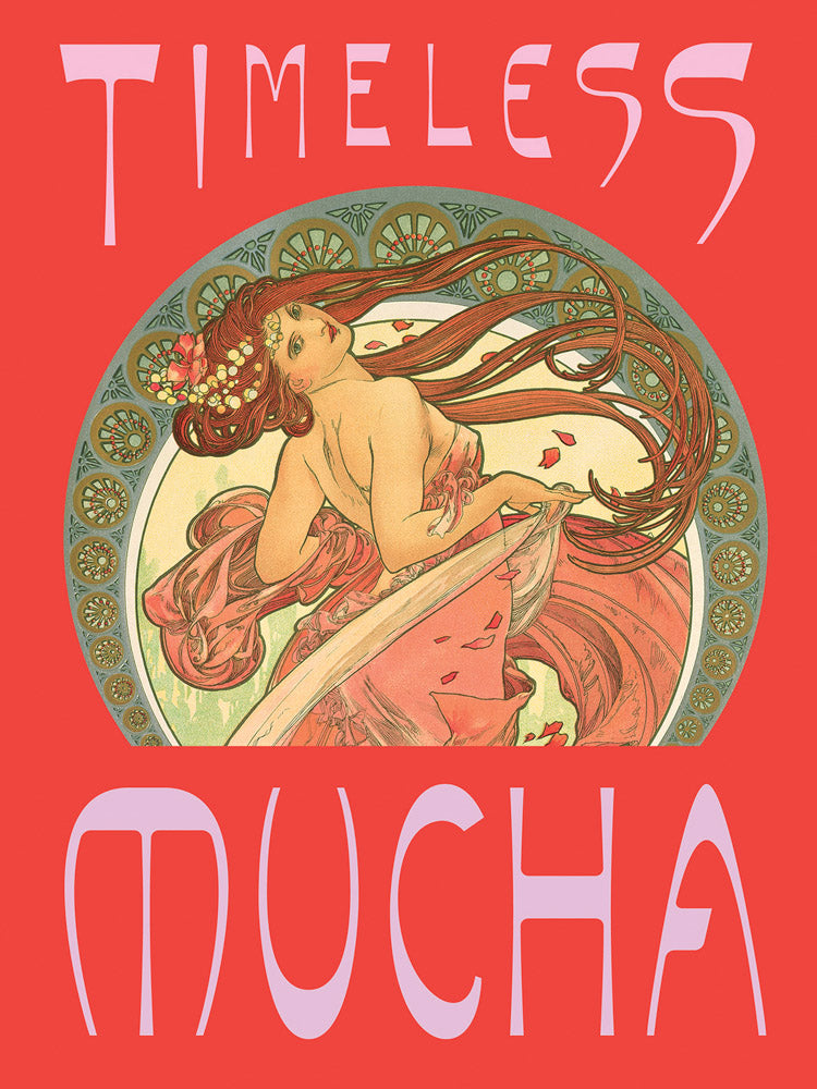 Timeless Mucha: The Magic of Line  cover