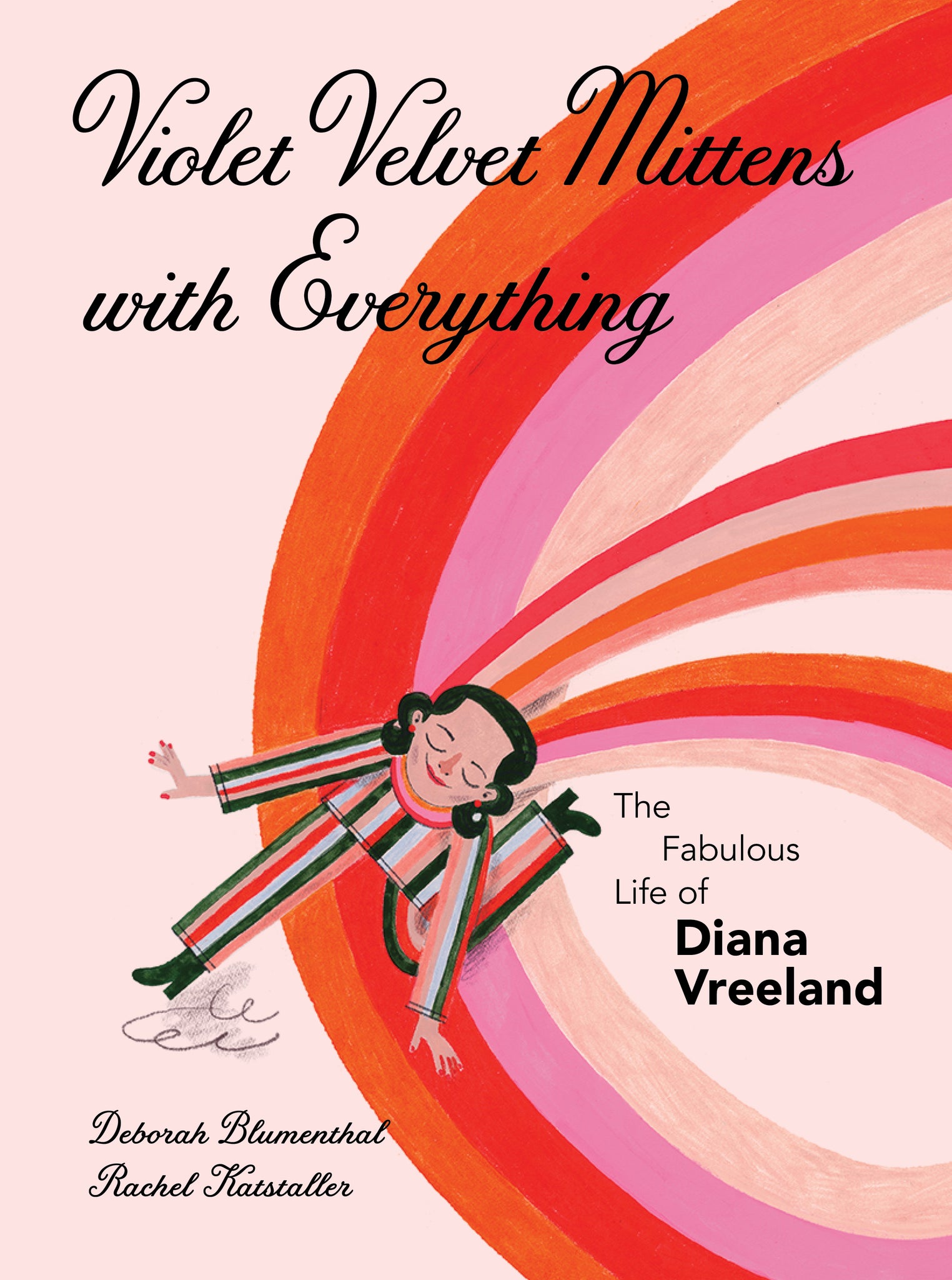Violet Velvet Mittens with Everything: The Fabulous Life of Diana Vreeland cover