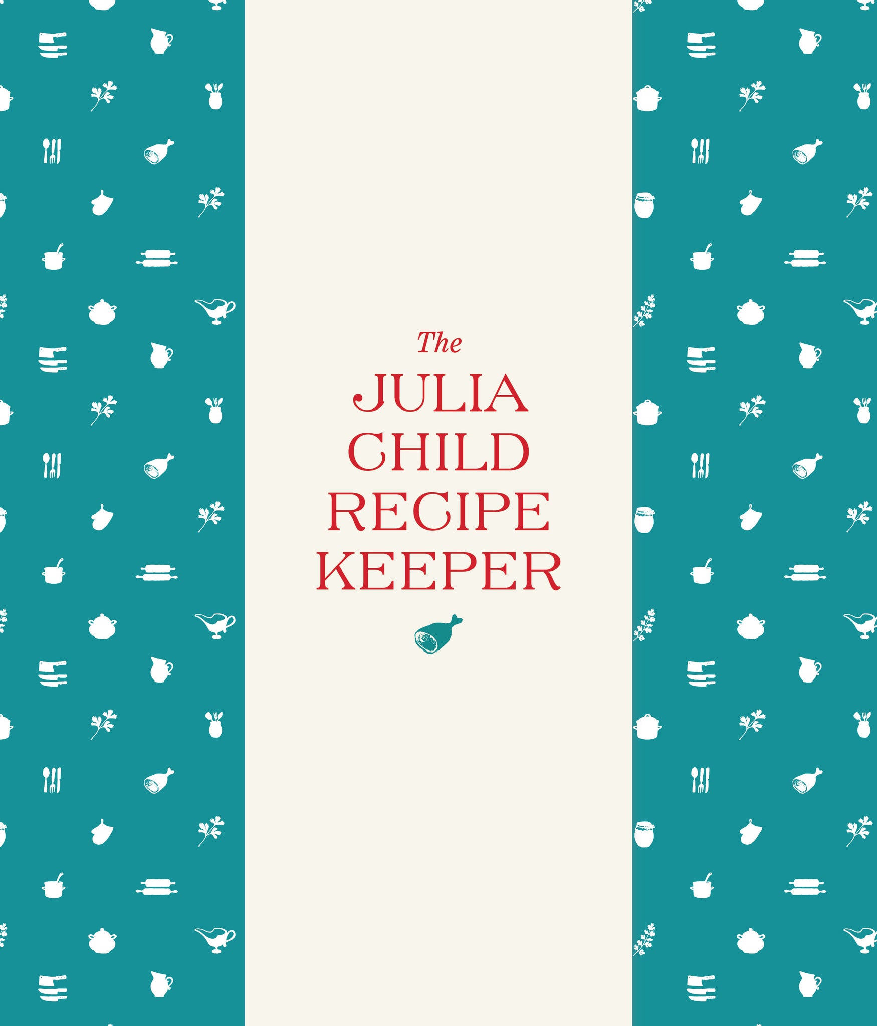 Julia Child Recipe Keeper, the cover