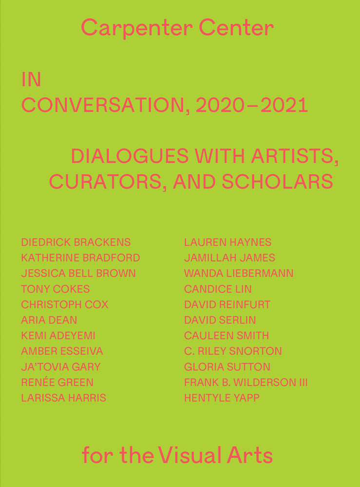 In Conversation, 2020–2021: Dialogues with Artists, Curators, and Scholars cover