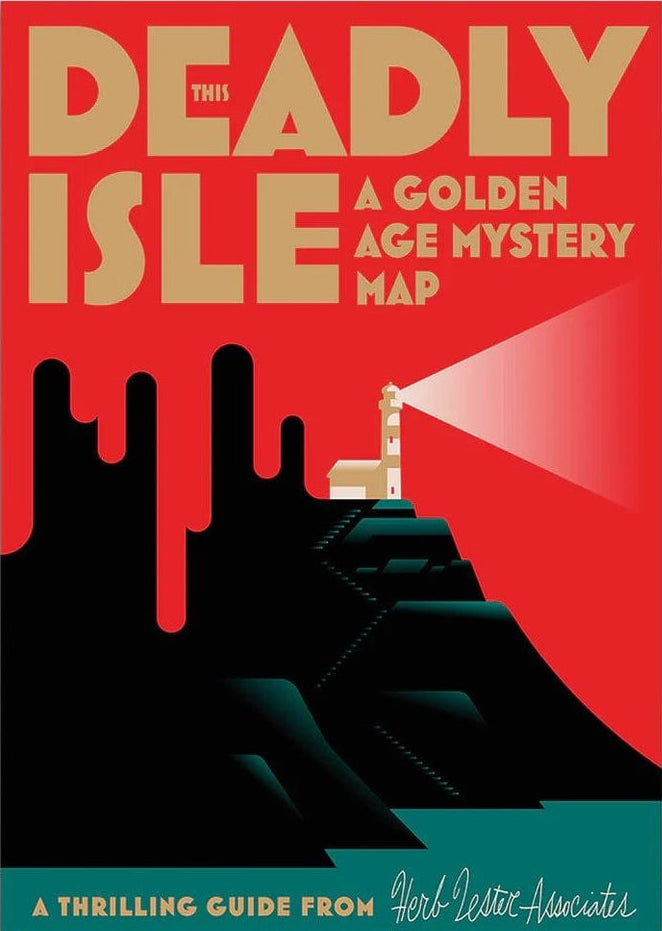 This Deadly Isle: A Golden Age Mystery Map cover