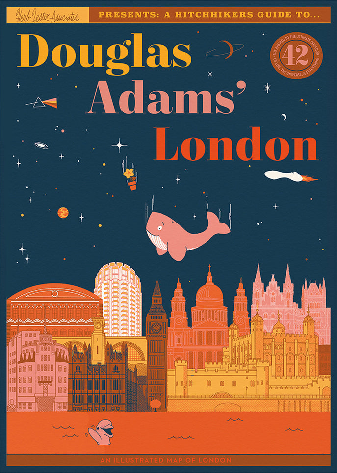 Douglas Adams' London cover