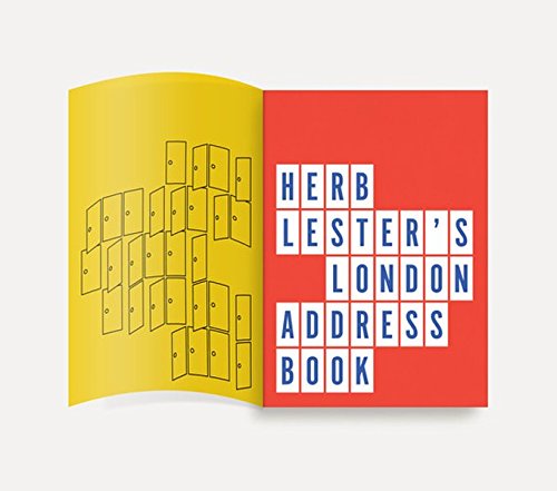 London Address Book cover