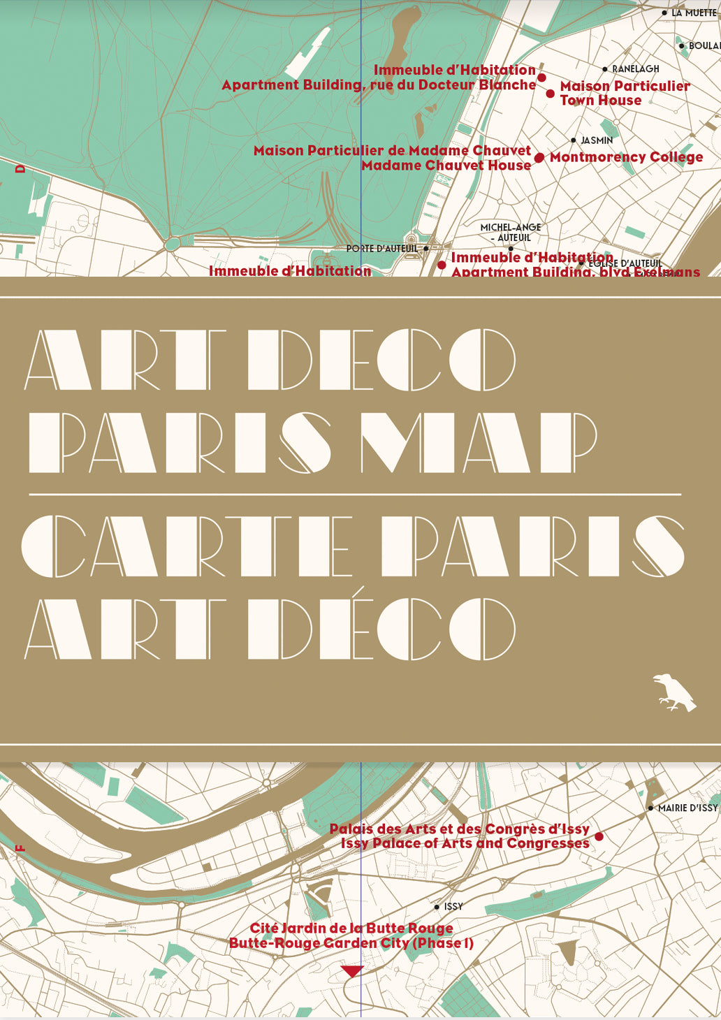 Art Deco Paris Map cover
